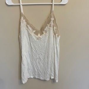 American eagle soft and sexy tank with lace